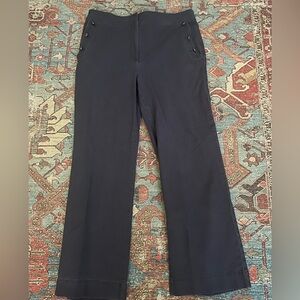 Talbots Deep Navy Wide Leg Pants